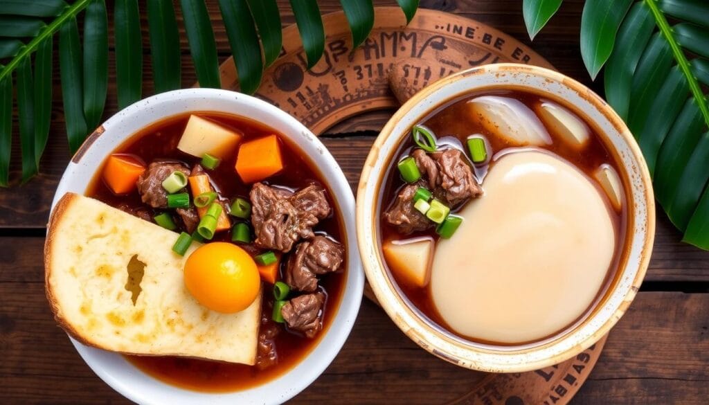 Hawaiian beef stew with haupia Hawaiian beef stew with haupia